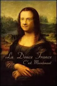 Mme si Franois Hollande s'est cach derrire ce tableau, vous l'avez reconnu, c'est le tableau  La Joconde  de :