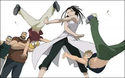 Qui  soigne  Izumi dans la version Brotherhood  ?