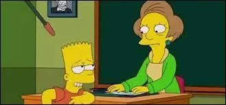 Edna est en dpression et fume beaucoup  cause d'un lve dsobissant. Comment s'appelle-t-il ?