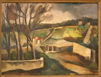 Qui a peint Le chemin du village ?