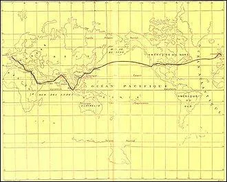 En quelle anne a t crit le roman :  Le Tour du monde en quatre-vingts jours  ?