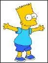 Quelle est la couleur du tee-shirt de Bart ?