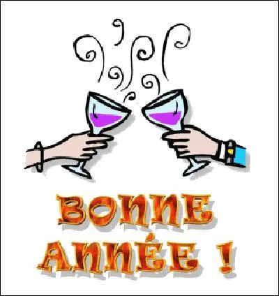 Le jour de l'An est la St ...