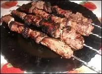 Brochette de mouton marin :