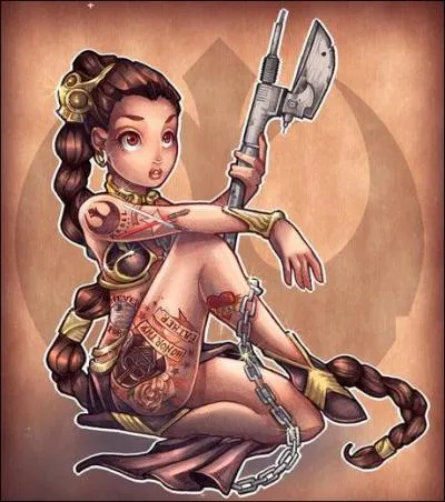 Elle a obtenu la taille parfaite pour le combat face  Gaston. Qui est-ce ?