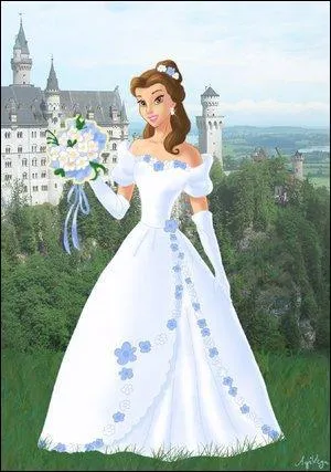 Le plus beau jour de sa vie srement : robe blanche, bague de princesse ... Vous la reconnaissez ?