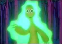 Qui est le mystrieux extraterrestre de Springfield qui a dit  Je vous apporte la paix. et Je vous apporte l'amour.   ?