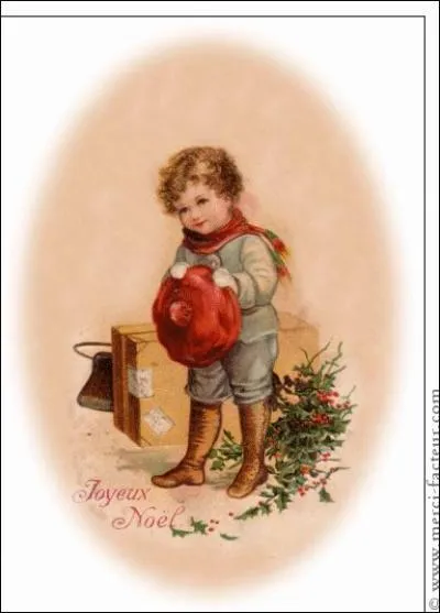 Qu'y a-t-il derrière le petit garçon ?