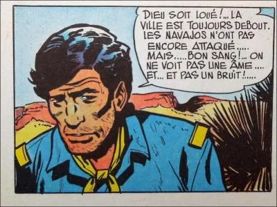 Quel est le titre de cette aventure du lieutenant Blueberry, l'une des premires ?