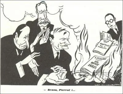 Dans quel journal antismite et pro-nazi officiaient Brasillach, Rebatet, P.A Coustaud (le frre du commandant) ?