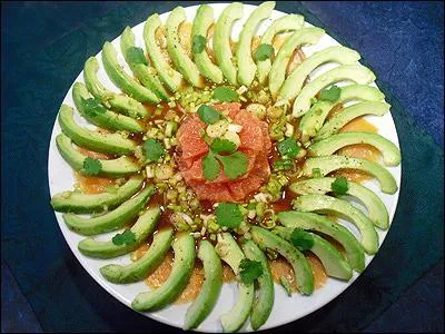 De quoi est compose cette salade ?