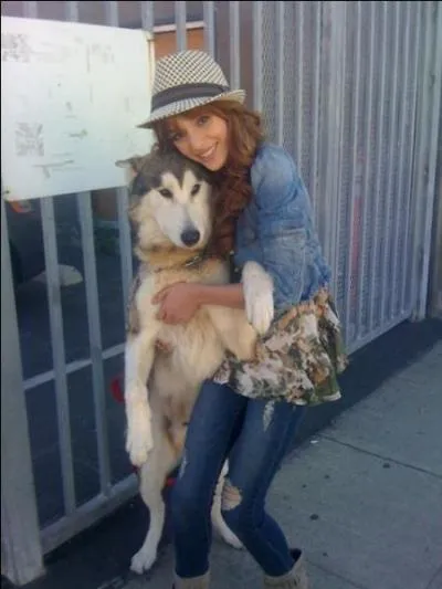 Comment s'appellent ses chiens ?