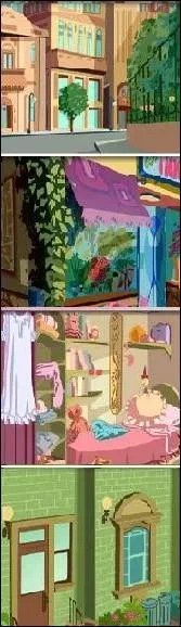 Comment se nomme la ville des parents adoptifs de Bloom ?