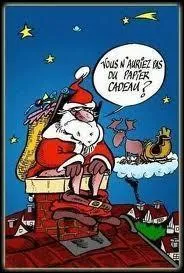 Si l'on n'a pas de chemine, que doit-on faire pour que le Pre Nol puisse quand mme rentrer dans la maison ?