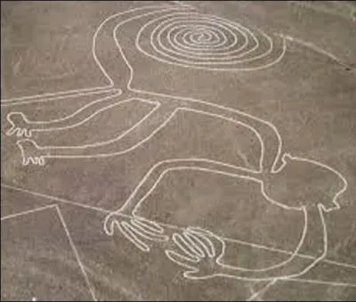 Sur quel continent ce trs grand dessin a-t-il t trac ?