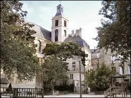 Quel est le nom de cette glise parisienne du Marais ?