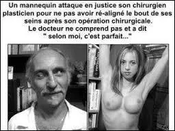 Comme chacun le sait, mathmatiquement, la ligne droite ...