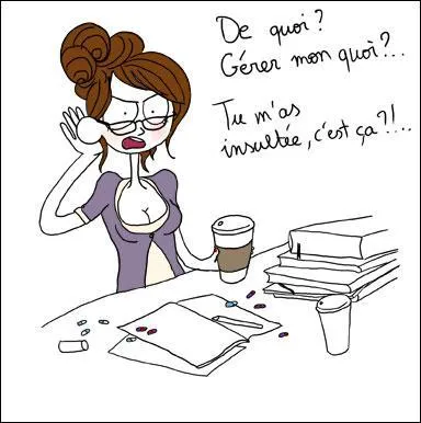 Dans un tat de stress on scrte de l'adrnaline :