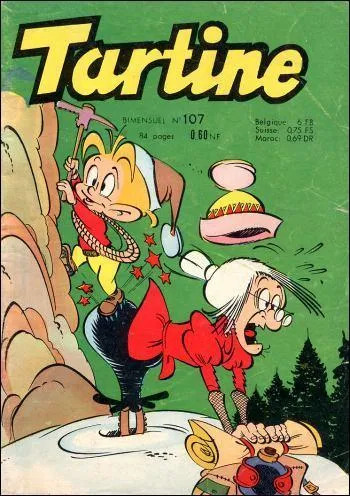 Tartine est une BD belge :