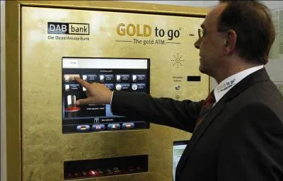 Nous sommes  Abou Dhabi devant un distributeur un peu plus particulier ! Que distribue-t-il ?