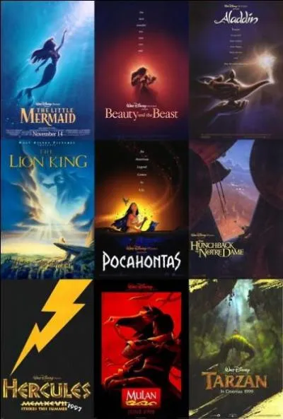 D'une manire gnrale, que peut-on dire des critiques adresses par le public aux Studios Walt Disney pour la production de ces films entre 1989 et 1999 ?