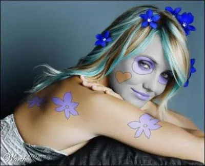 Cherokee par sa mre et cubaine par son pre. Mais alors, clown par qui ? C'est...?