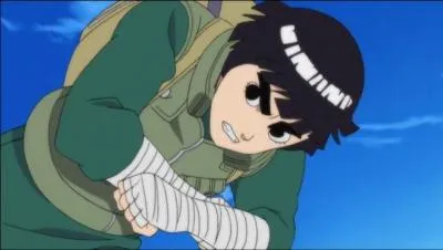 Quel ge a Rock Lee quand il est promu au rang de Chnin ?