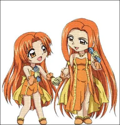 Sara et Seira sont les princesses sirnes du royaume :