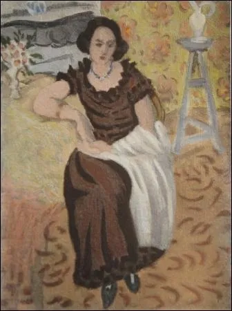 Est-ce Matisse qui a peint Femme en robe brune ?