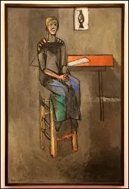 Est-ce Matisse qui a peint Femme assise sur une chaise haute ?
