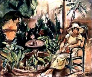 Est-ce Matisse qui a peint femme au jardin ?