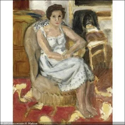 Est-ce Matisse qui a peint Femme nue assise dans un fauteuil ?