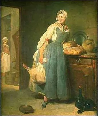 Jean-Simon Chardin, peintre du XVIIIe sicle, a qui l'on doit ce tableau intitul   La pourvoyeuse  , est surtout reconnu pour ses...