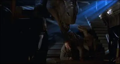 Quelle personne du deuxime volet de la saga Jurassic Park est une victime collatrale de cette confusion en voulant  tout prix rcuprer le petit du Tyrannosaurus Rex ?