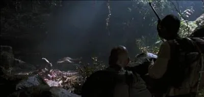 Peu aprs, les dirigeants de la seconde expdition dcident de se mettre en qute d'un nid du Tyrannosaurus Rex. Que dcouvrent-ils dans le nid de ce dernier ?