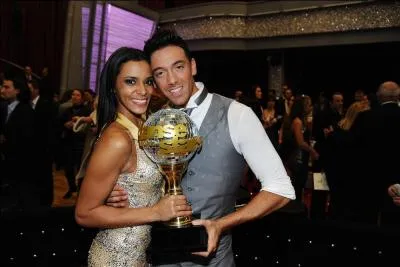 Quel danseur l'a accompagne tout le long de la saison ?