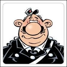  C'est pas l'uniforme qui fait le gendarme, c'est la moustache !  . Qui est cet agent de police de bande dessine ?