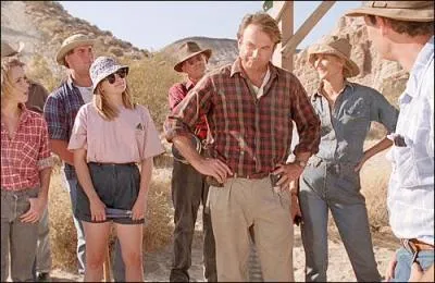 Quel est le problme que rencontre alors  ce moment prcis le palontologue et spcialiste des dinosaures Alan Grant ?