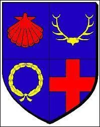 Voici le blason de la commune Puydmoise de Gelles. Elle se situe en rgion ...