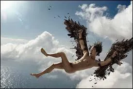 Fils d'un artisan, il put voler, mais il aurait d se mfier de soleil, qui est-ce ?