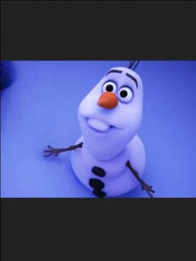 Comment s'appelle le bonhomme de neige ? Qu'aime-t-il ?