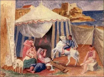 Qui a peint Cirque forain ?