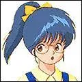 Cette jeune fille apparat dans  Kimagure Orange Road . Elle s'occupe de la maison, aprs la mort de sa mre : mnage, cuisine, linge... Elle vit chez son pre, son grand frre et sa soeur jumelle. Elle s'appelle Kasuga...