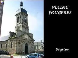 Nous partons en Bretagne,  Pleine-Fougres, o nous verrons l'glise Saint-Martin de Tours. Nous serons dans le dpartement ...