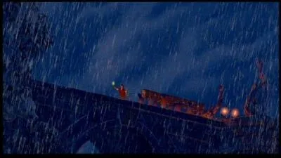 Pendant ce temps, au village, Gaston n'a pas renonc  ses ides. Il harangue tout le village pour aller au chteau de la Bte dans  Tuons la Bte . D'aprs la chanson du mme nom, o vivrait la Bte ?