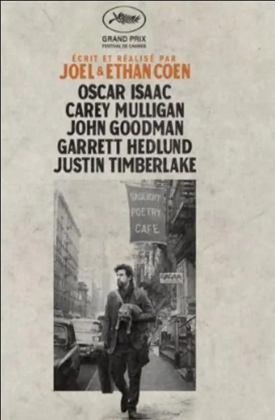 Grand Prix du jury  Cannes pour ce film des frres Coen sur le petit milieu du folk  Greenwich Village, en pleine rvolution sixties.