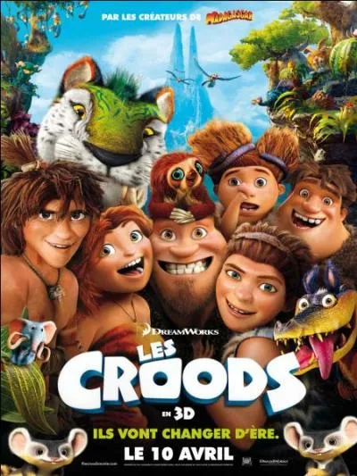 Quelle(s) actrice(s) a(ont) prt leur voix dans le film d'animation  Les Croods  ?