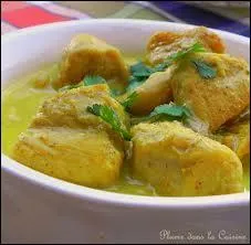 D'o vient le poulet au curry ?