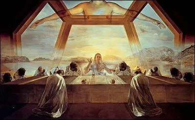 Qui a eu l'ide de parodier  la Cne  de Lonard de Vinci ?