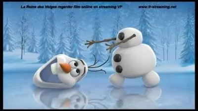 Comment s'appelle le bonhomme de neige ?